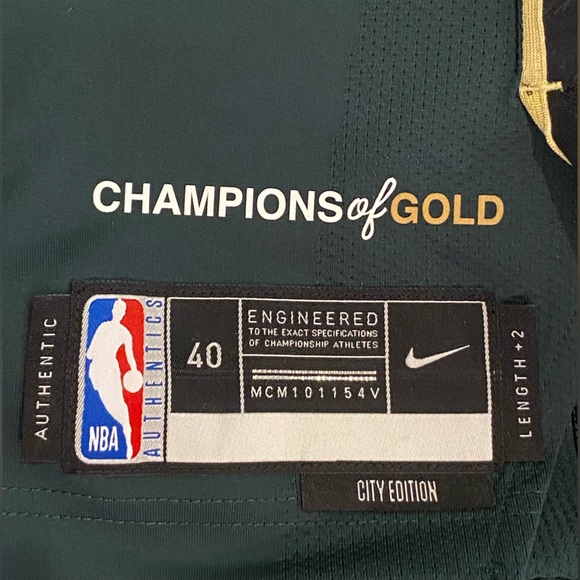 Nike Jayson Tatum Authentic City Edition Jersey w patch size S 40 [Brand NEW] - Picture 3 of 8